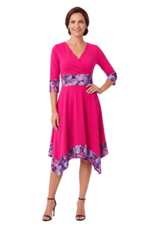 Elegáns tavaszi stílusú alkalmi ruha - R550